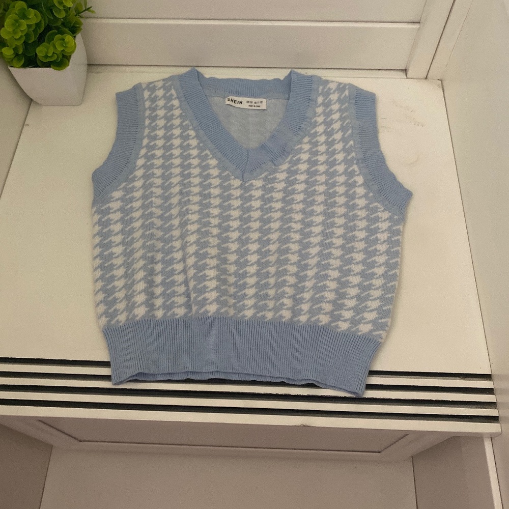 Blue vest